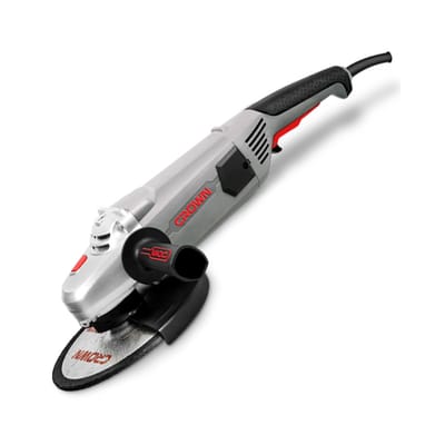 CROWN CT13489 9" Professional Angle Grinder, 2600W, 180mm, Rear switch; CT13489-230_img_5