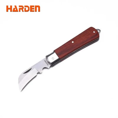 HARDEN 195mm Curved Stainless Knife, Utility Knife, Electrician's Knife; 660102_img_0