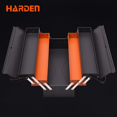 HARDEN 17" Steel Tools Box, Professional 5 Draw Metal Tools Box (420x200x205mm); 520202_img_1
