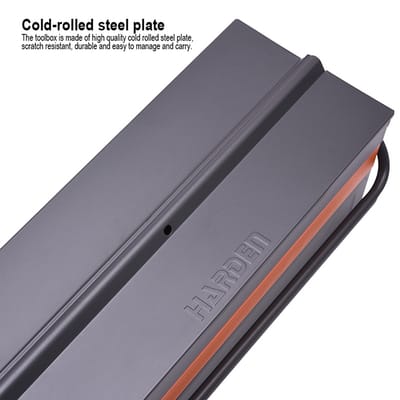 HARDEN 17" Steel Tools Box, Professional 5 Draw Metal Tools Box (420x200x205mm); 520202_img_2