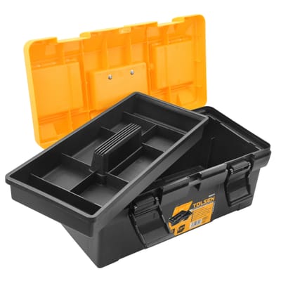 TOLSEN 80201 Heavy Duty Plastic Tool Box 17" (420x230x190mm), Industrial, Model: 80201_img_5